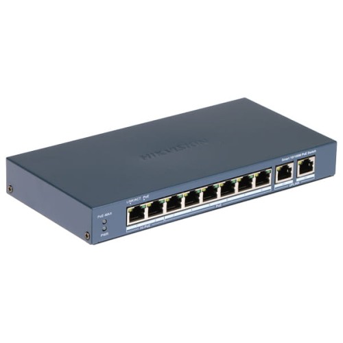 SWITCH POE DS-3E1310HP-EI(B) 8-PORTOWY Hikvision-1815783