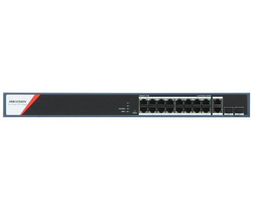 SWITCH POE DS-3E1520HP-SI-16P2T2F 16-PORTOWY SFP Hikvision-1790663