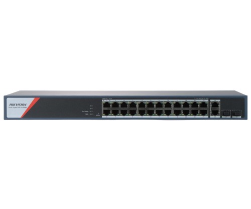 SWITCH POE DS-3E1528HP-SI-24P2T2F 24-PORTOWY SFP Hikvision-1806110