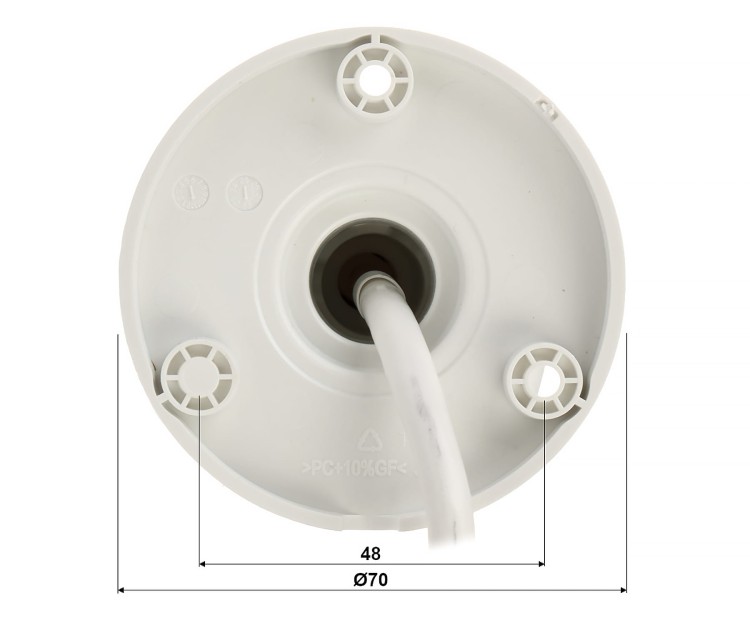 KAMERA IP VE-NC120F-IU(2.8MM) - 1080p Hikvision-1815327