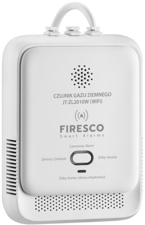 Czujnik gazu ziemnego Firesco JT-ZL2010W z WiFi alikacja Tuya-1642131