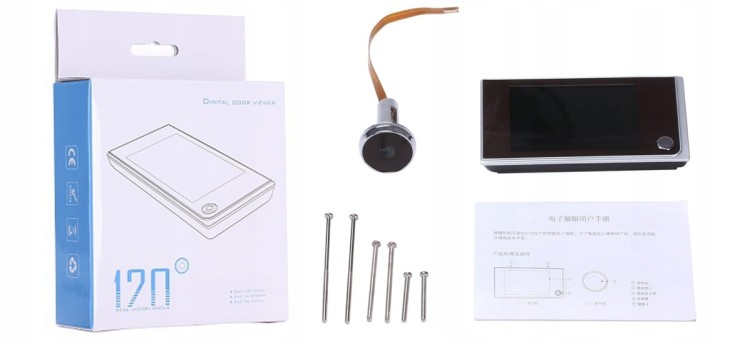 Wizjer do drzwi Kamera MBG Line SF520A-1601688
