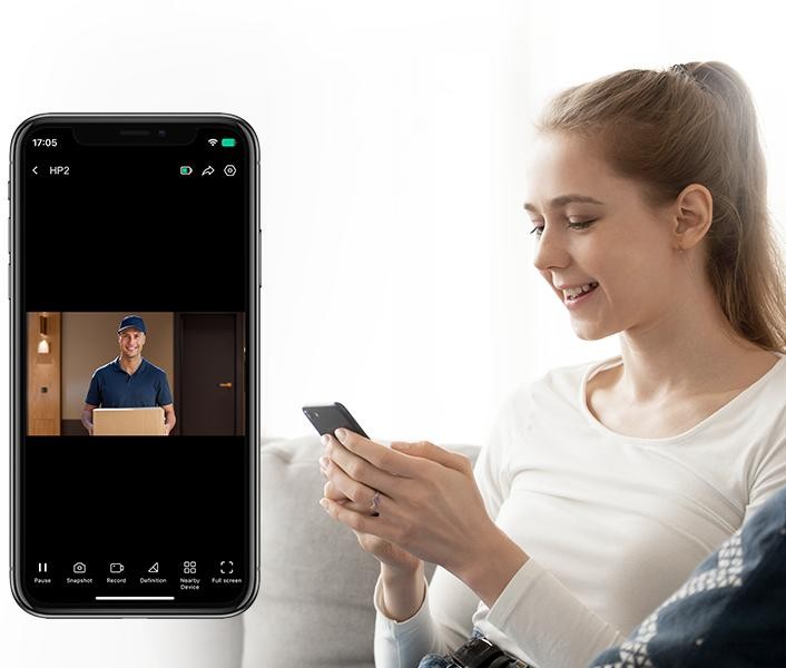 Bezprzewodowy wizjer do drzwi Ezviz HP2 2MP-1849885
