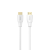 Unitek Kabel HDMI 2.0 4K biały 0,5m-1783586