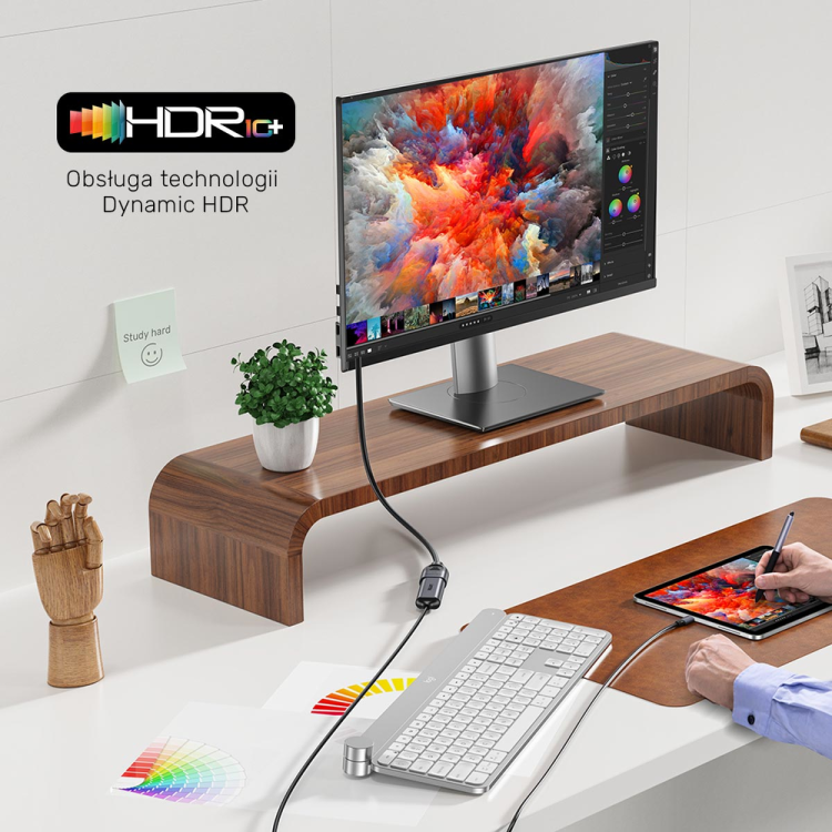 Unitek przedłużacz HDMI (M) - HDMI (F) 2.1, 8K 3m-1784823