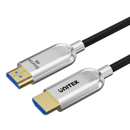 Unitek Kabel optyczny HDMI 2.0 AOC 4K 60Hz 60 m-1787270