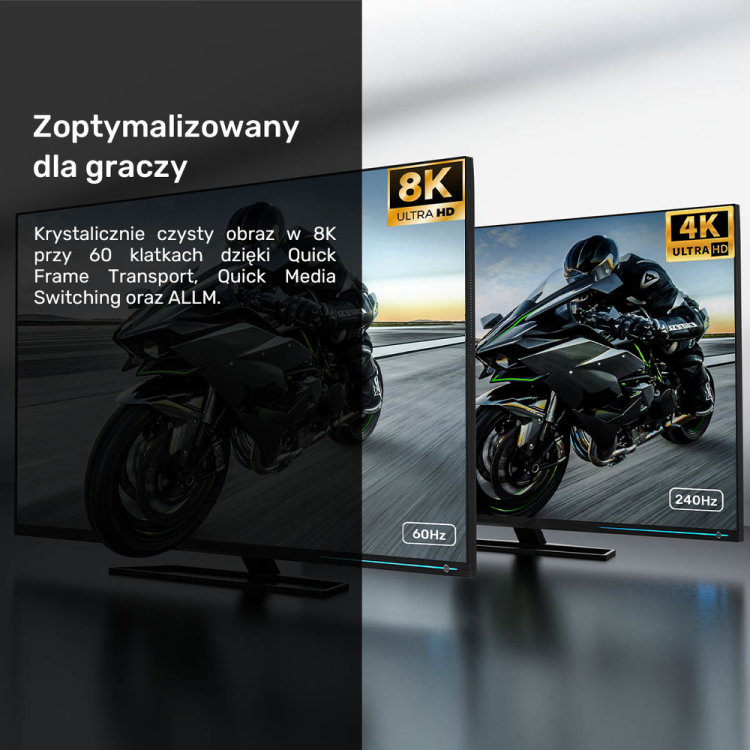 Unitek przewód 8K LUX HDMI 2.1 oplot 2 M-1787783
