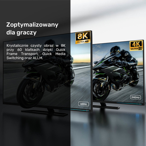 Unitek przewód 8K LUX HDMI 2.1 oplot 3 M-1787794