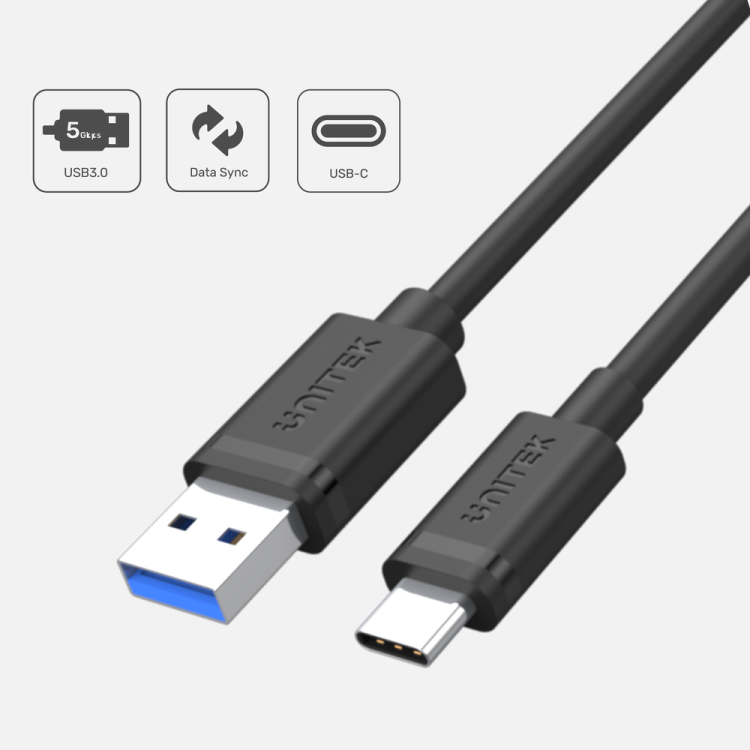 Unitek przewód USB 3.1 typ A - typ C M-M 2 m-1634516