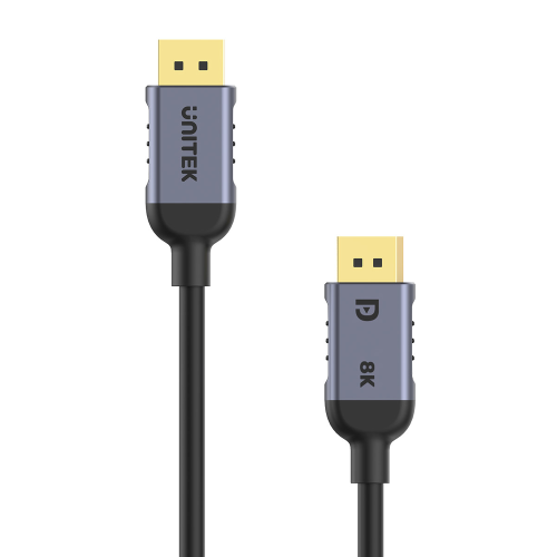 Unitek kabel DisplayPort 1.4 8k 60hz, 4k 240hz, HDR, HDCP 2.3, DSC 1.2, 3m-1782075