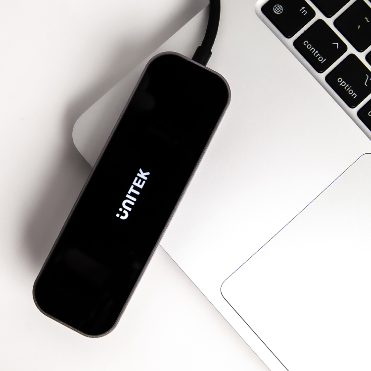 Unitek Hub USB-C 3.1 RJ-45 3xUSB-A HDMI 4K PD100W-1635868