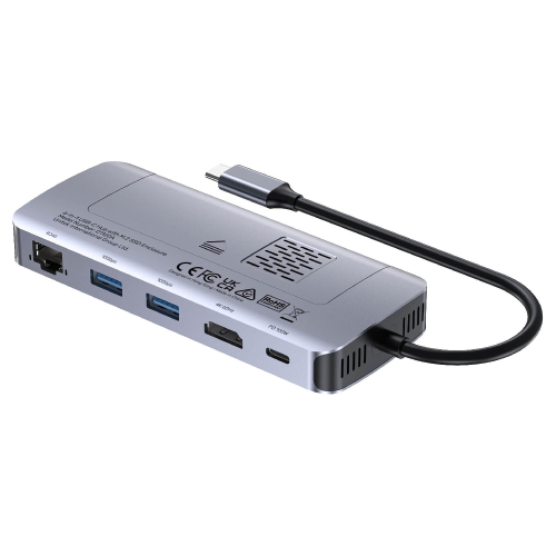 Unitek Aktywny Hub USB-C 10 Gbps, Obudowa na dysk M.2, HDMI-1781688