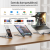Unitek Podstawka regulowana pod laptop z hubem/HDMI/PD/SD-1807778