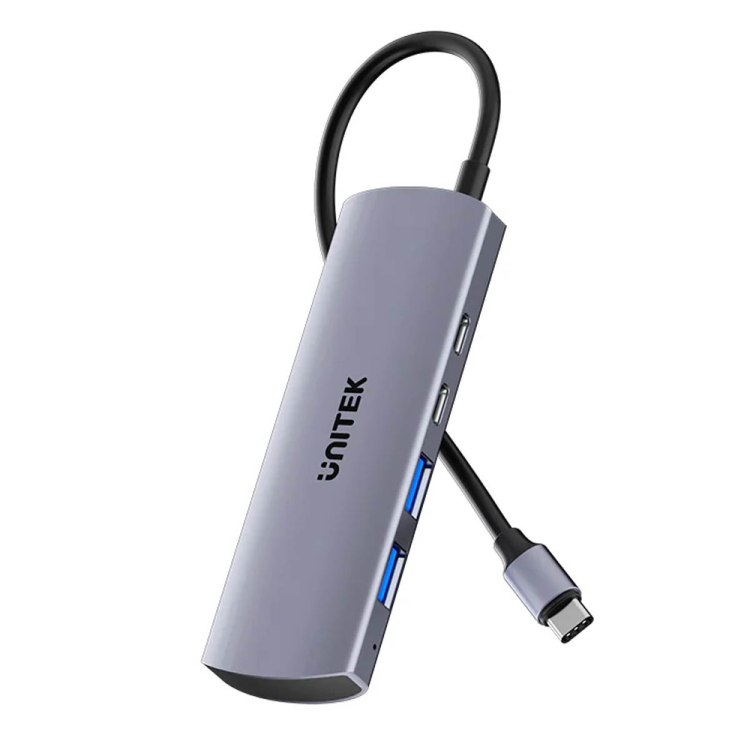 Unitek Hub 4w1 USB-C 10 Gbps, 2x USB-A i 2x USB-C H1112DGY01-1785961