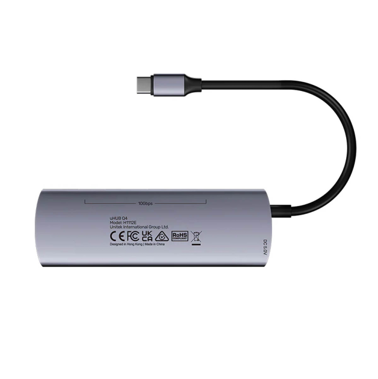 Unitek Hub 4w1 USB-C 10 Gbps, 4x USB-A H1112EGY01-1787344