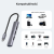 Unitek Hub USB-C 1*USB-A 5 Gbps, 3*USB-A 2.0 alu-1639586