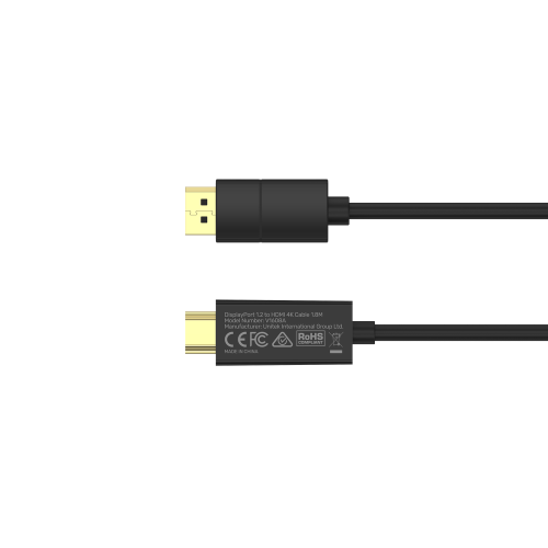 Unitek Kabel DisplayPort 1.2 na HDMI 4K 60Hz 1,8 m-1636309