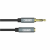 Unitek przewód miniJack 3,5mm (M)- 3,5mm (F) 1M-1631011