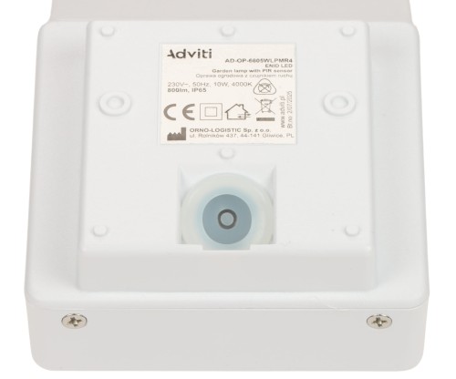 LAMPA OGRODOWA LED Z CZUJNIKIEM RUCHU AD-OP-6605WLPMR4 ENID LED ADVITI-1815804