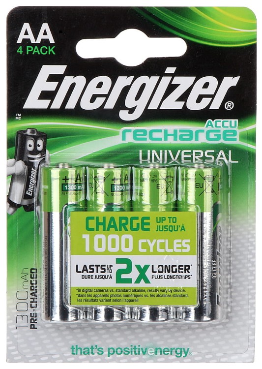 AKUMULATOR AKU-AA-1300/E*P4 1.2V HR6 AA ENERGIZER-1704011