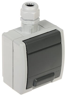 GNIAZDO NATYNKOWE POJEDYNCZE AQUANT-G1/EPN 230V AC 16A IP65 Elektro-Plast-1624477