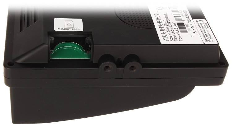 REJESTRATOR MOBILNY Z MONITOREM ATE-NTFT9-4CH-T3 4 KANAŁY 9" AUTONE-1688027