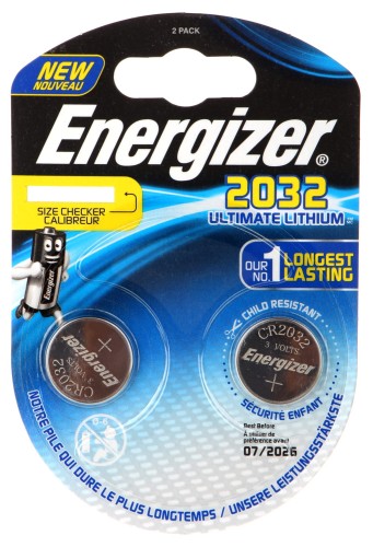 BATERIA LITOWA BAT-CR2032-LITHIUM*P2 ENERGIZER-1651099