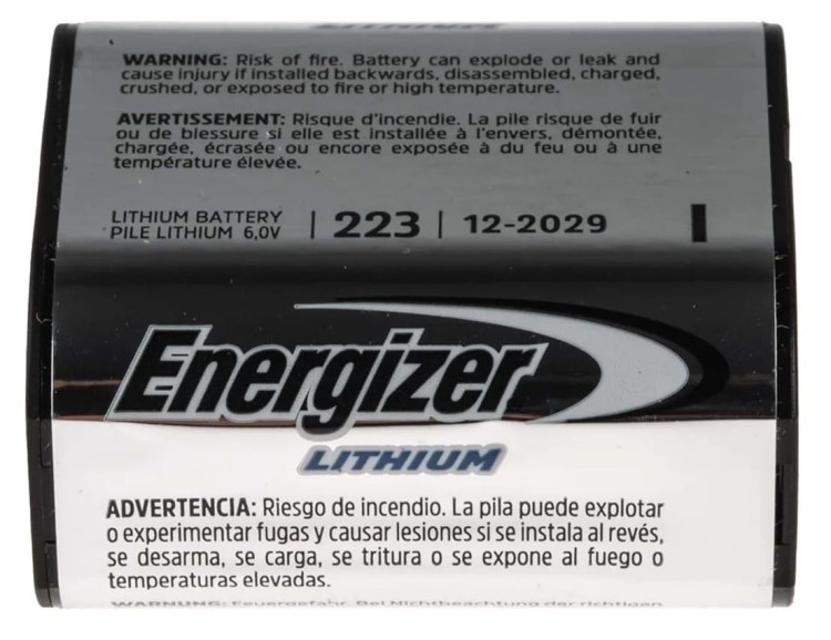 BATERIA LITOWA BAT-CRP2/E 6V ENERGIZER-1664048