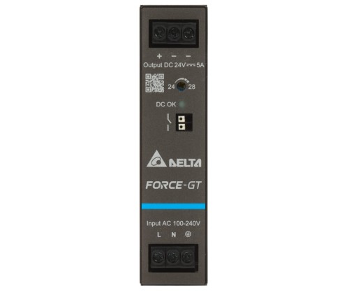 ZASILACZ IMPULSOWY DRF-24V120W1GBA FORCE-GT (1 FAZA) Delta Electronics-1820109