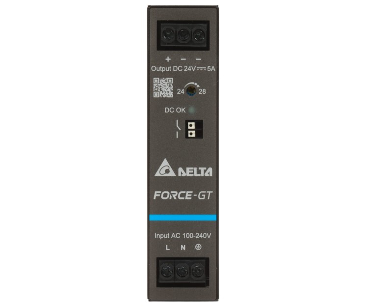ZASILACZ IMPULSOWY DRF-24V120W1GBA FORCE-GT (1 FAZA) Delta Electronics-1820109