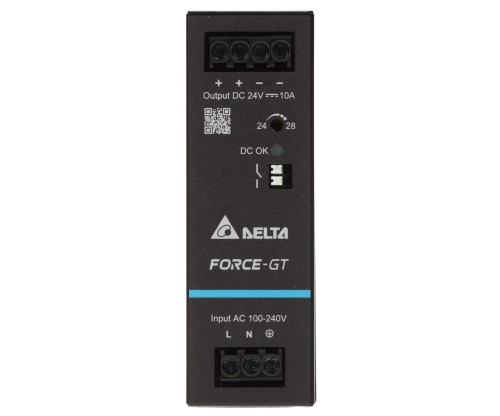 ZASILACZ IMPULSOWY DRF-24V240W1GBA FORCE-GT (1 FAZA) Delta Electronics-1820117