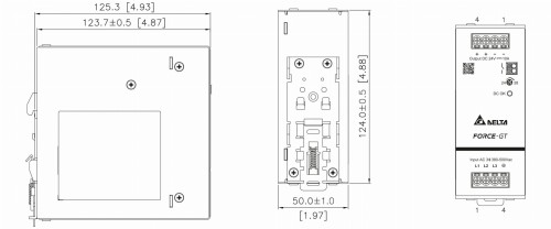 ZASILACZ IMPULSOWY DRF-48V480W1GBA FORCE-GT (1 FAZA) Delta Electronics-1820131
