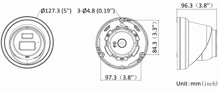 KAMERA IP DS-2CD2343G2-LIZ2UY/SL(2.8/4MM) Smart Hybrid Light AcuSense 3.0 - 4Mpx 2.8/ 4mm Hikvision-1869139