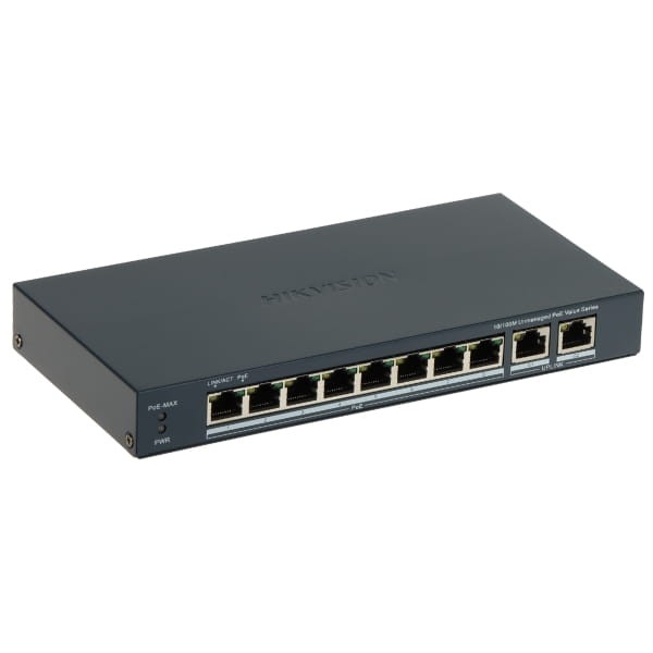 SWITCH POE DS-3E0310P-E/M(B) 8-PORTOWY Hikvision-1869879