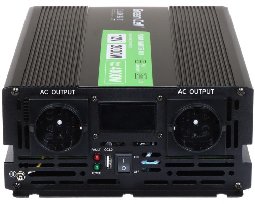 MODUŁ PRZETWORNICY INV/12P2000/LCD-GC Green Cell-1648028