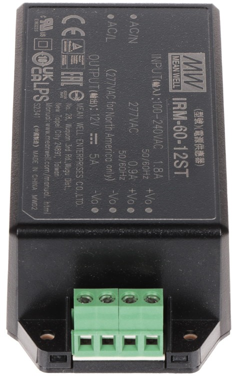 ZASILACZ IMPULSOWY IRM-60-12ST MEAN WELL-1663452
