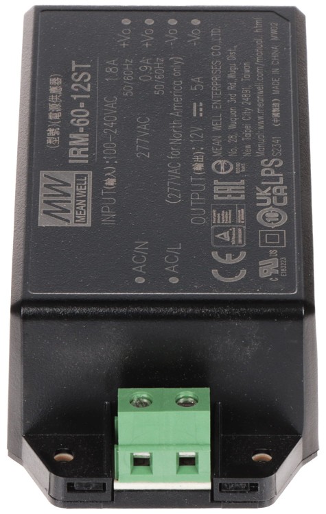 ZASILACZ IMPULSOWY IRM-60-12ST MEAN WELL-1663453