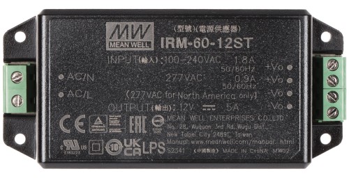 ZASILACZ IMPULSOWY IRM-60-12ST MEAN WELL-1663451