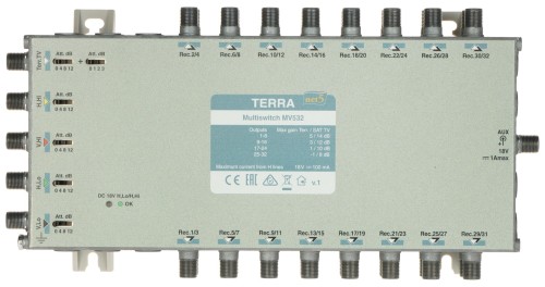 MULTISWITCH MV-532 5 WEJŚĆ/32 WYJŚCIA TERRA-1329046