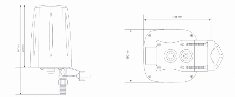 ANTENA PR1IC970 COMBO LTE Wi-Fi GPS Bluetooth Teltonika-1811499