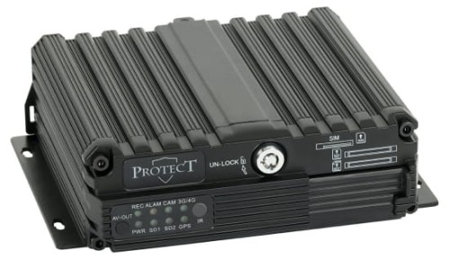 REJESTRATOR MOBILNY AHD, PAL, IP PROTECT-316 4 KANAŁY-1708756