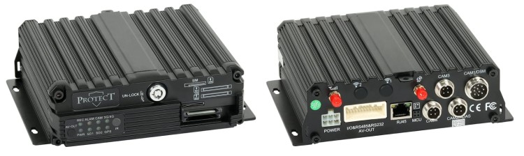 REJESTRATOR MOBILNY AHD, PAL, IP PROTECT-316 4 KANAŁY-1708757