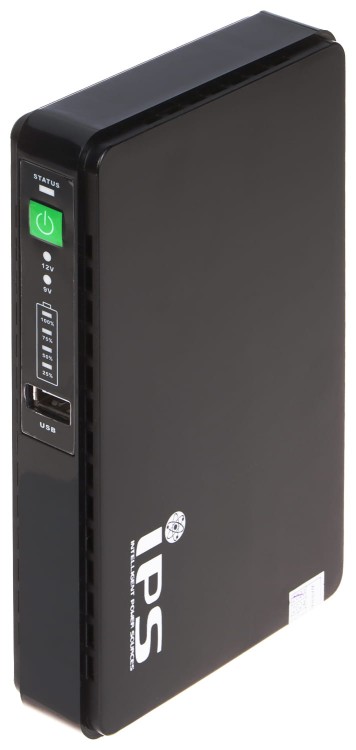 ZASILACZ UPS ROUTERUPS-15-POE 15W 5V / 9V / 12V DC, 15V / 24V PoE IPS-1650575