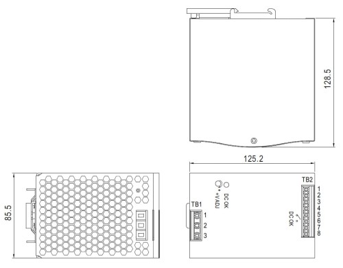 ZASILACZ IMPULSOWY SDR-480-24 MEAN WELL-1669808