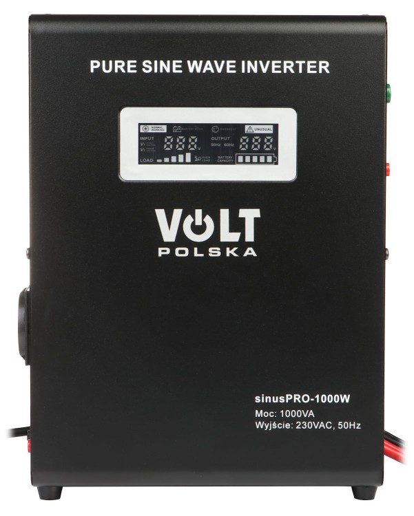 ZASILACZ UPS SINUS-PRO-1000W-12/230V 1000VA VOLT Polska-1820488