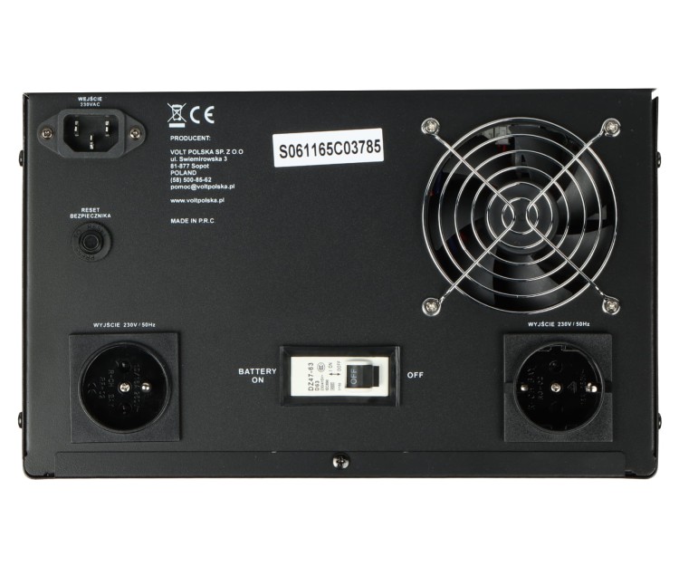 ZASILACZ UPS SINUS-UPS-500+40AH 500VA VOLT Polska-1869451