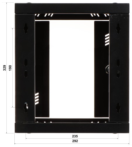 SZAFA RACK WISZĄCA S-RC10-6U-300GB STALFLEX-1696087
