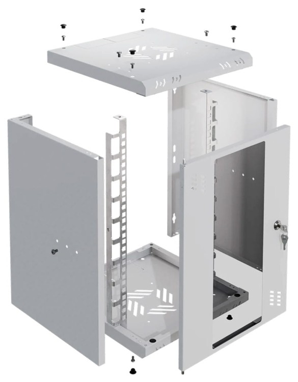 SZAFA RACK WISZĄCA S-RC10-9U-300GG STALFLEX-1688957