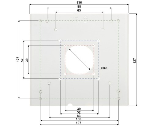 UCHWYT NA SŁUP STG-UP06-C STG-1822757