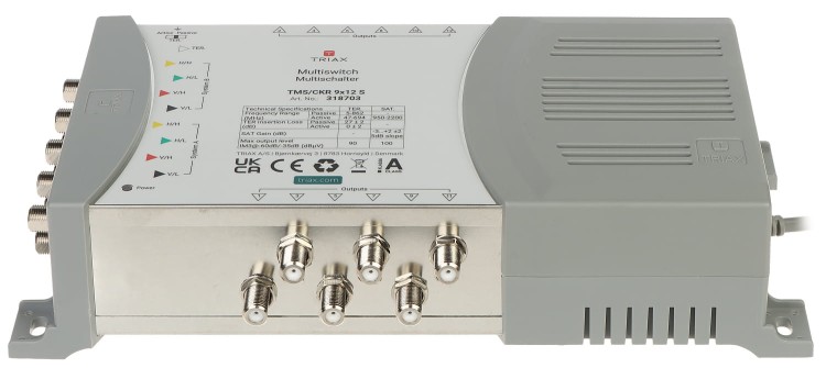 MULTISWITCH TMS-9/12S 9 WEJŚĆ / 12 WYJŚĆ TRIAX-1517517